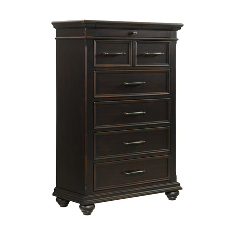 Slater Chest Black - Tampa Furniture Outlet