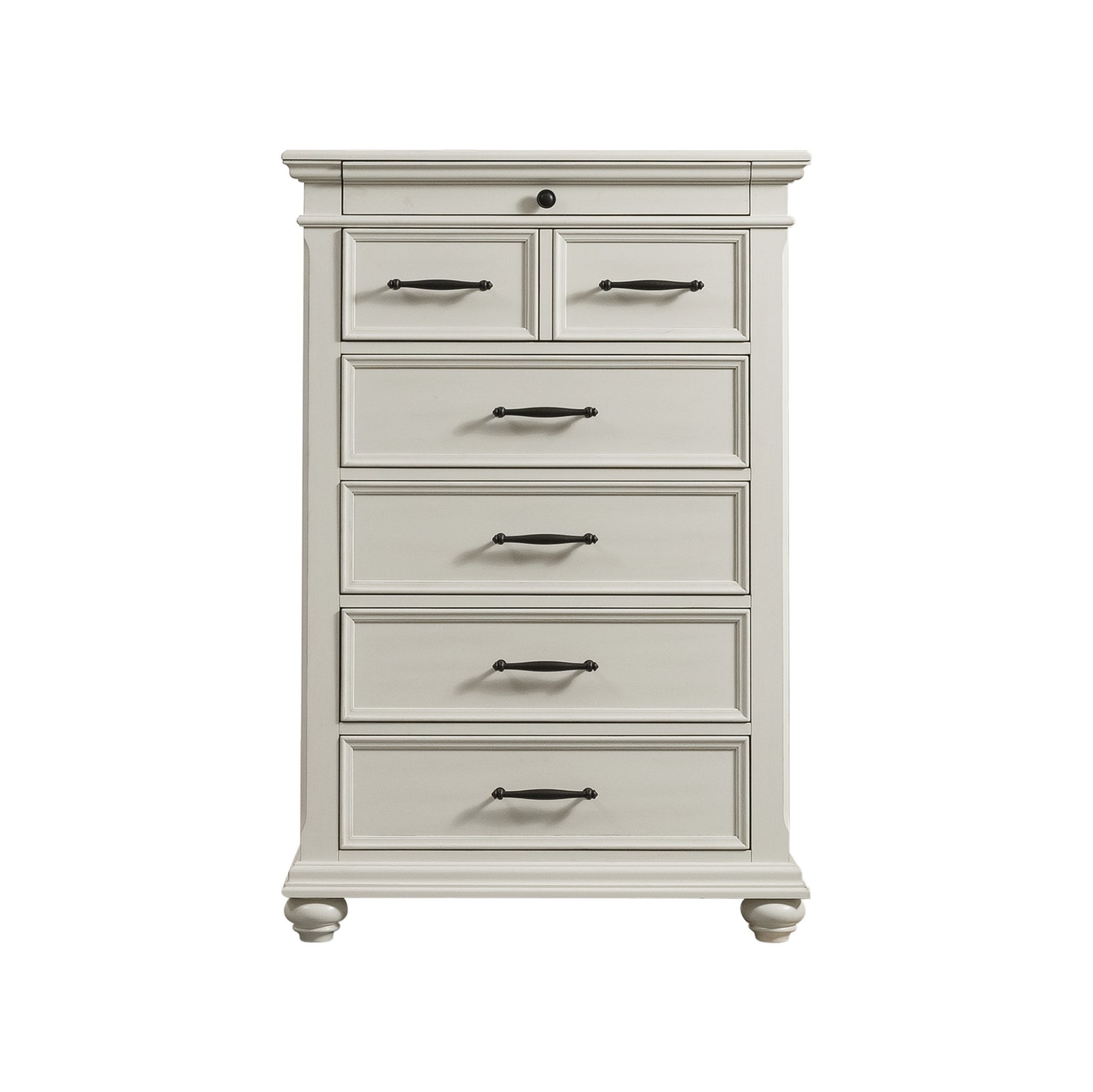 Slater Chest in Antique White - Tampa Furniture Outlet