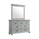Slater 9-Drawer Dressser with Mirror - Tampa Furniture Outlet