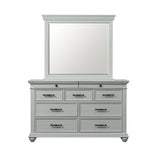 Slater 9-Drawer Dressser with Mirror - Tampa Furniture Outlet