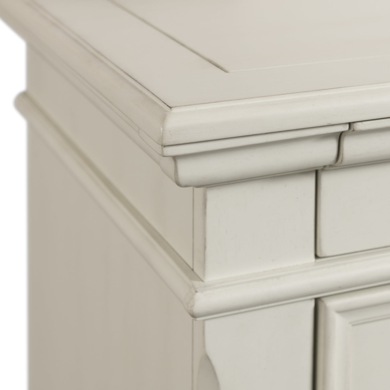 Slater Dresser in Antique White - Tampa Furniture Outlet