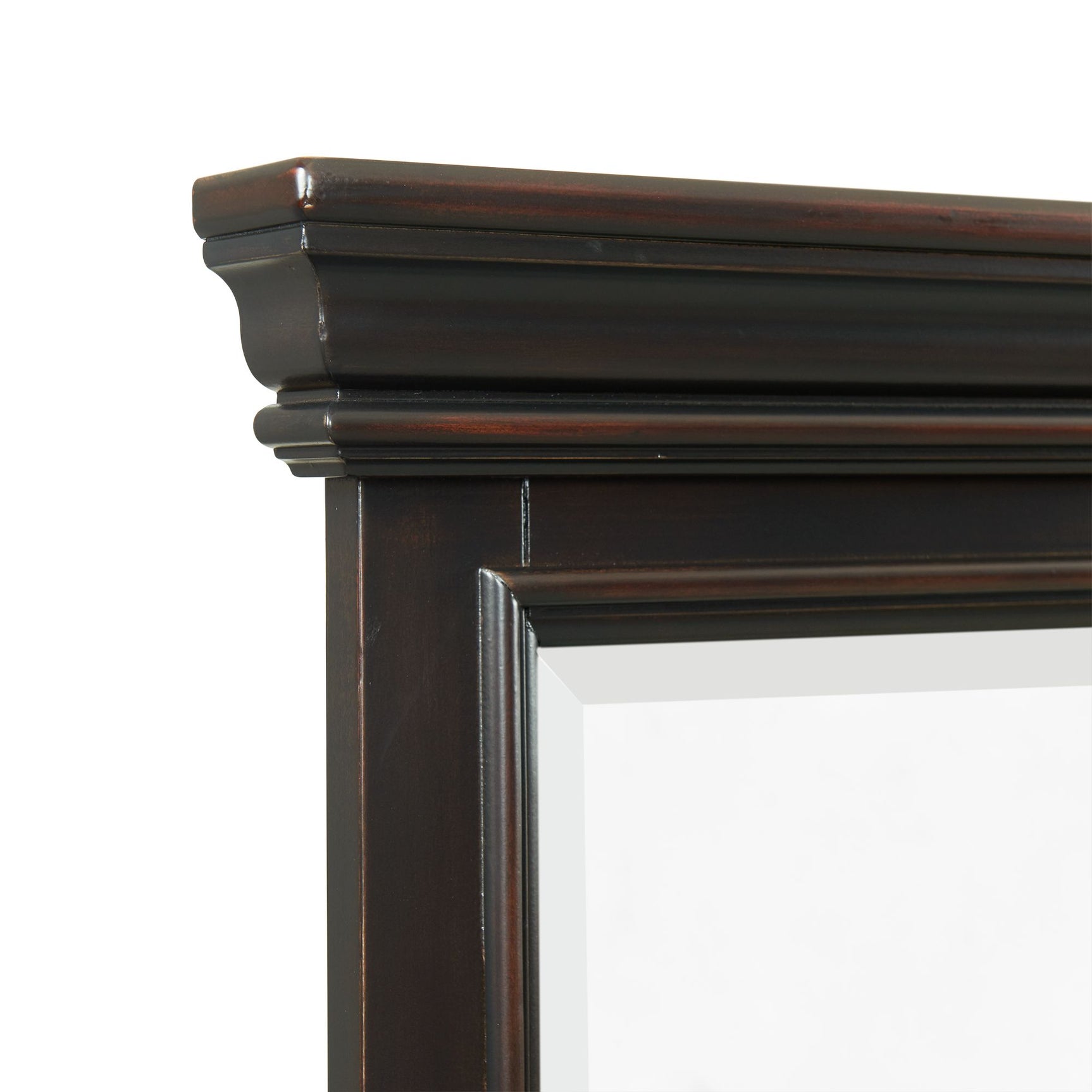 Slater Dresser & Mirror Set Black - Tampa Furniture Outlet