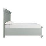 Slater King Platform Storage Bed in Grey - Tampa Furniture Outlet
