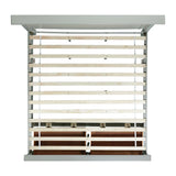 Slater King Platform Storage Bed in Grey - Tampa Furniture Outlet