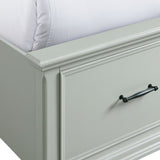 Slater Queen Platform Storage Bed in Grey - Tampa Furniture Outlet