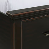 Slater King Bed Black - Tampa Furniture Outlet