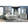 Slater Nightstand w/USB Grey – SKU SR300NS | Elements