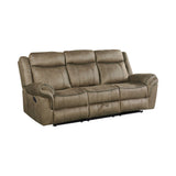 Sorrento Motion Sofa with Dropdown in T101 Brown