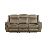 Sorrento Motion Sofa with Dropdown in T101 Brown