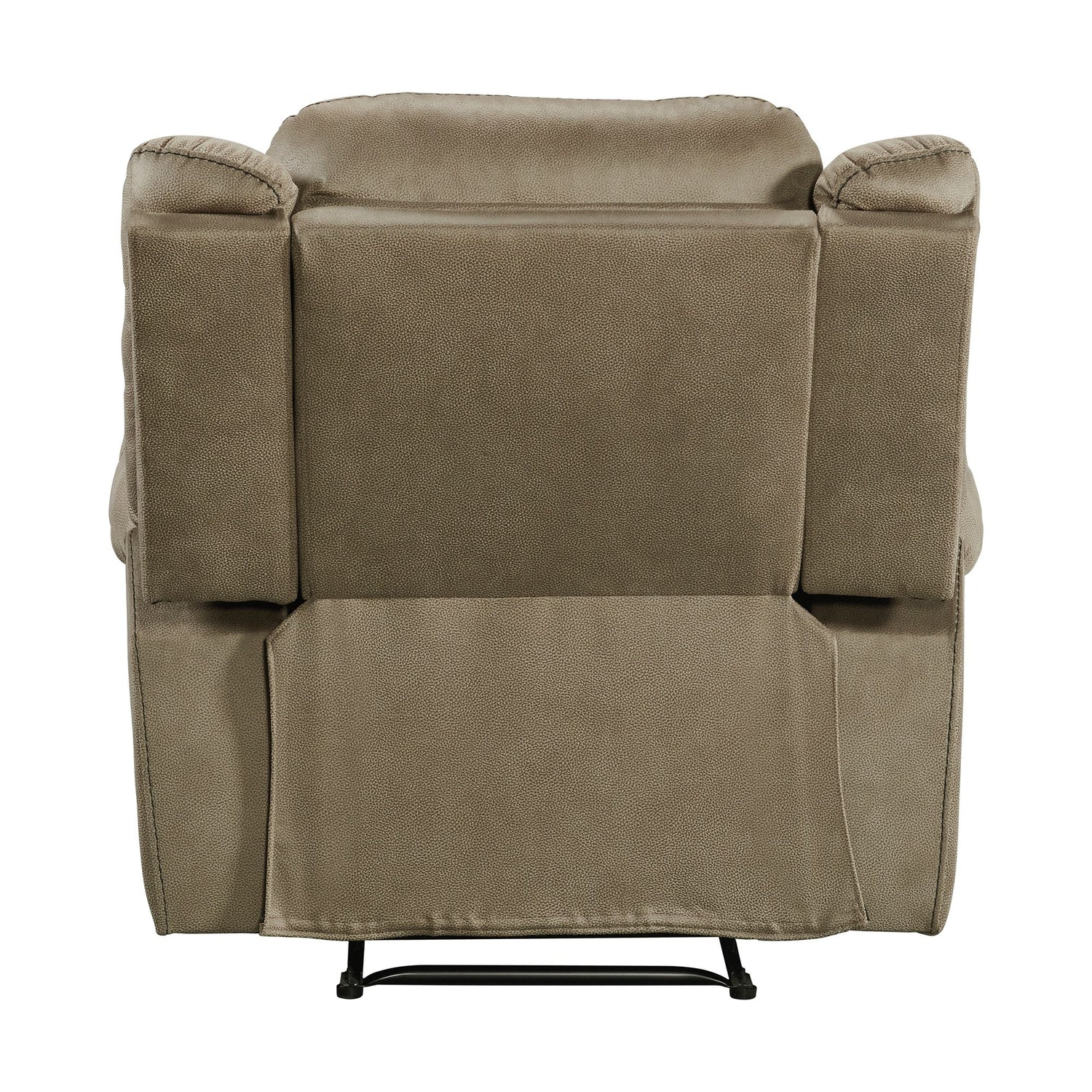 Sorrento Glider Recliner in T101 Brown - Tampa Furniture Outlet