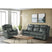 Sorrento Glider Recliner in FB367 Charcoal – SKU 59928-095-1X | Elements