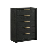 South Bend Chest in Black - Tampa Furniture Outlet