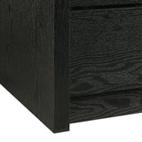 South Bend Dresser and Mirror Set in Black