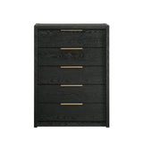 South Bend Chest in Black - Tampa Furniture Outlet