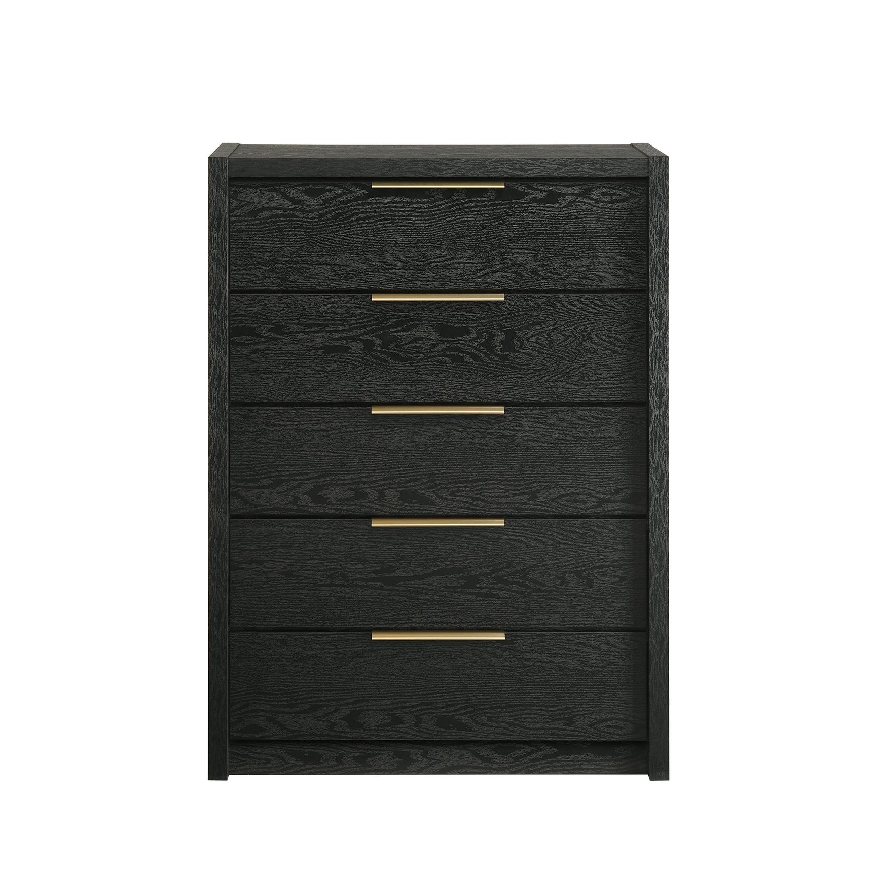 South Bend Chest in Black - Tampa Furniture Outlet