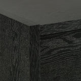 South Bend Dresser and Mirror Set in Black