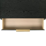 South Bend Chest in Black - Tampa Furniture Outlet