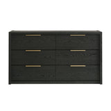 South Bend Dresser in Black - Tampa Furniture Outlet
