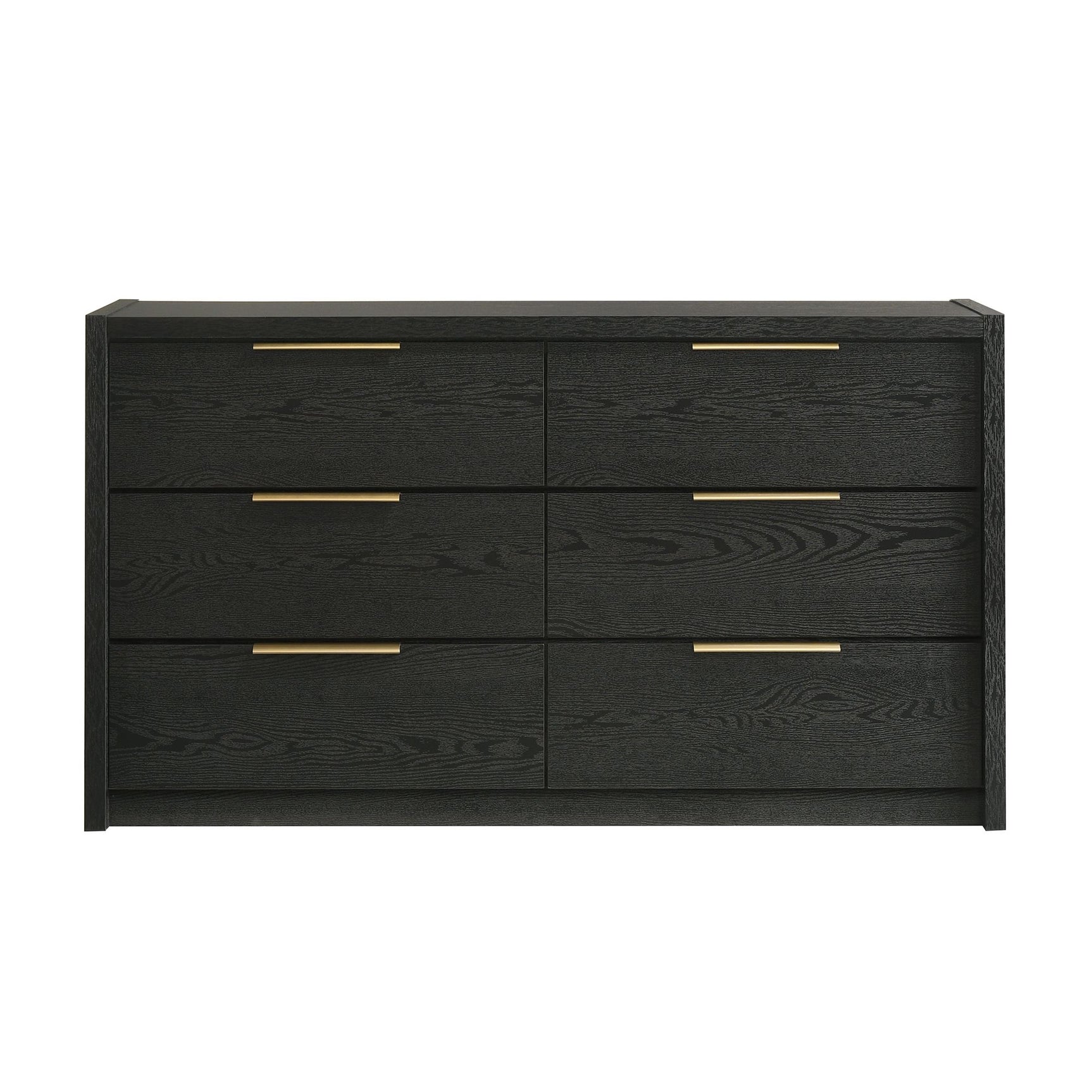 South Bend Dresser in Black - Tampa Furniture Outlet