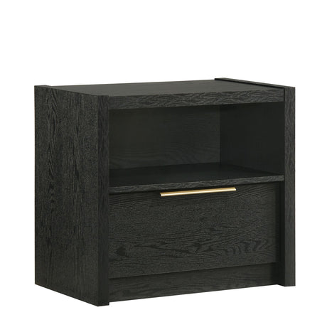 South Bend Nightstand with USB in Black