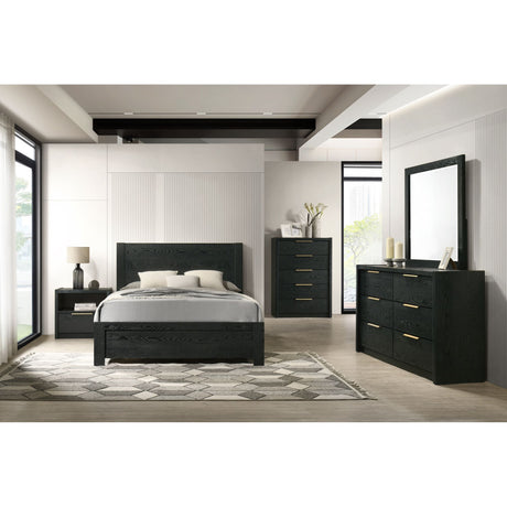 South Bend Full Bed in Black – SKU B-19230-8-FB | Elements