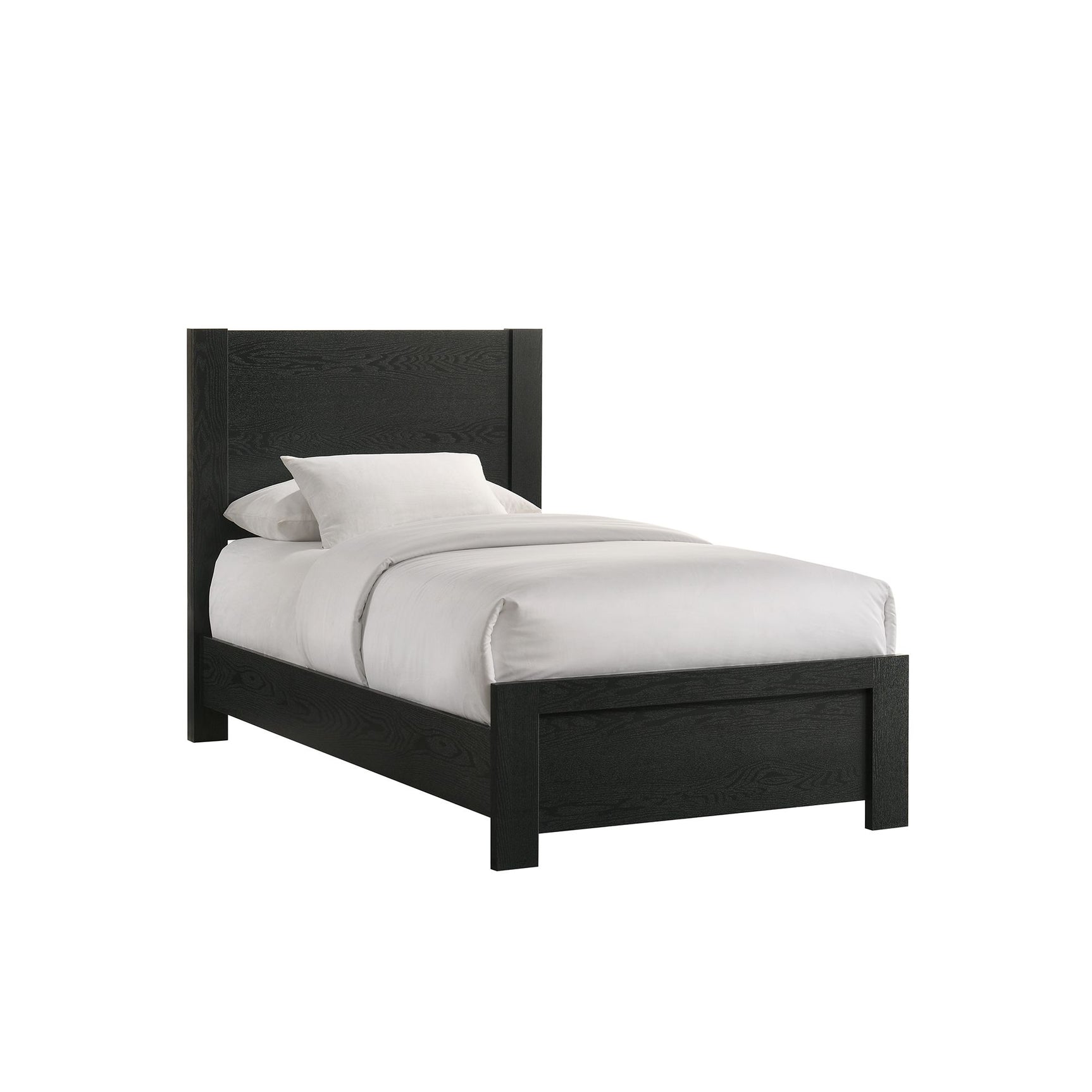 South Bend Twin Bed in Black - Tampa Furniture Outlet