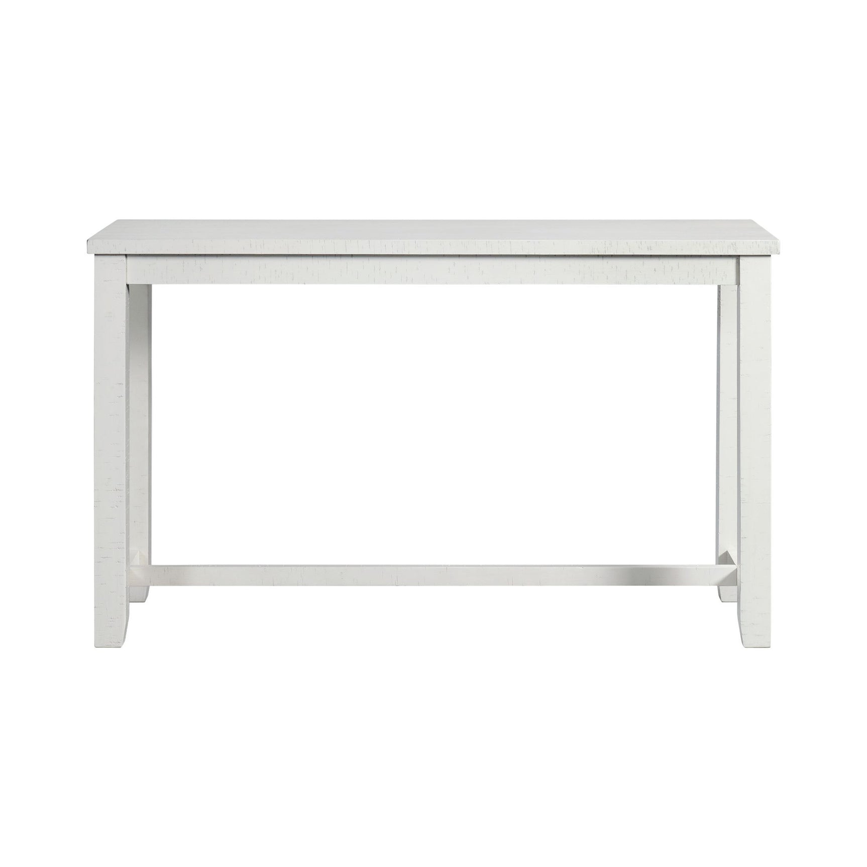 Stone Occasional Bar Table Single Pack in White (Table + Three Stools)