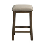 Stone Occasional Bar Table Single Pack Gray Finish (Table + Three Stools)
