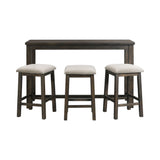 Stone Occasional Bar Table Single Pack (Table + Three Stools)