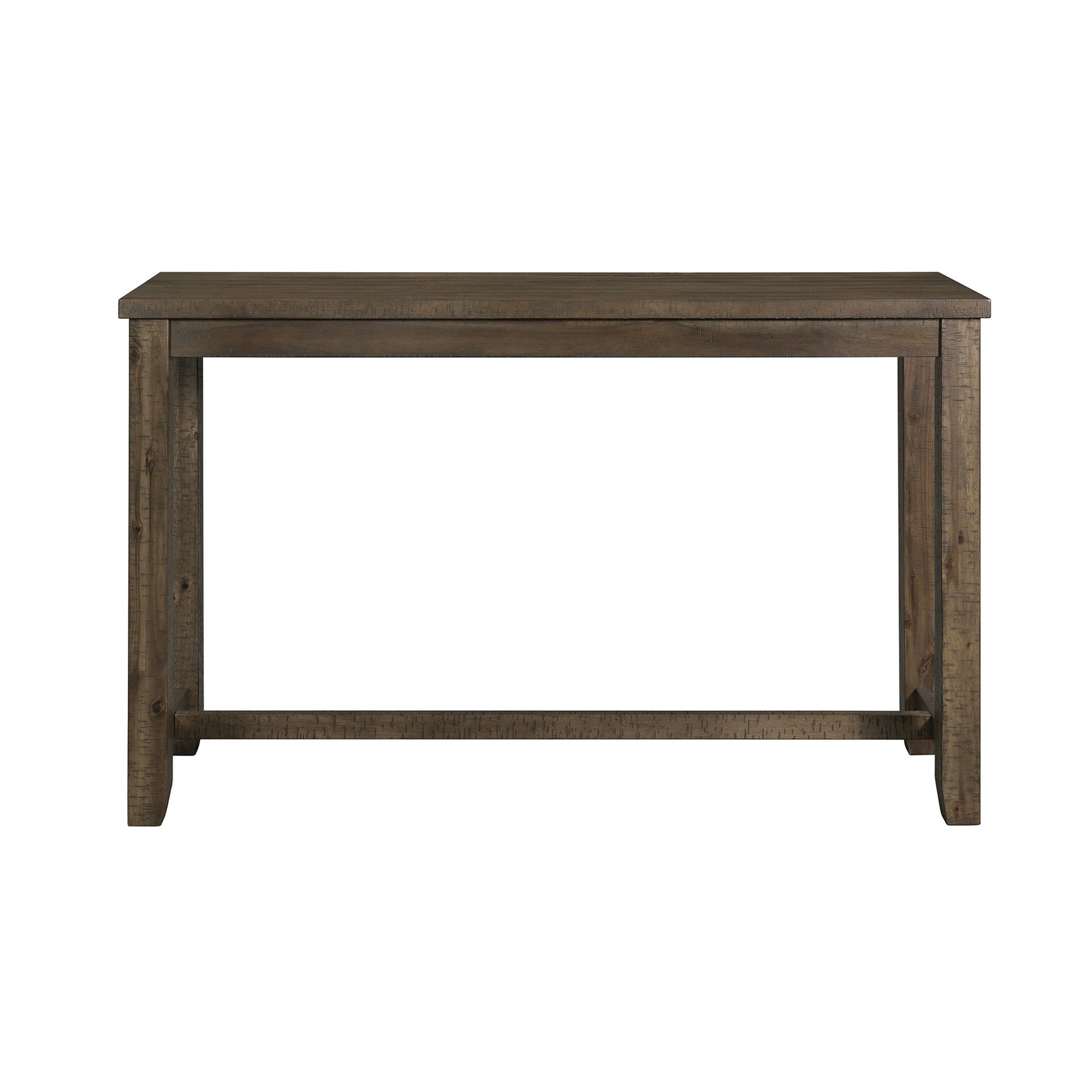 Stone Occasional Bar Table Single Pack Gray Finish (Table + Three Stools)