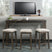 Stone Occasional Bar Table Single Pack (Table + Three Stools) – SKU TST100BTSP | Elements