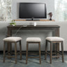 Stone Occasional Bar Table Single Pack (Table + Three Stools) – SKU TST100BTSP | Elements