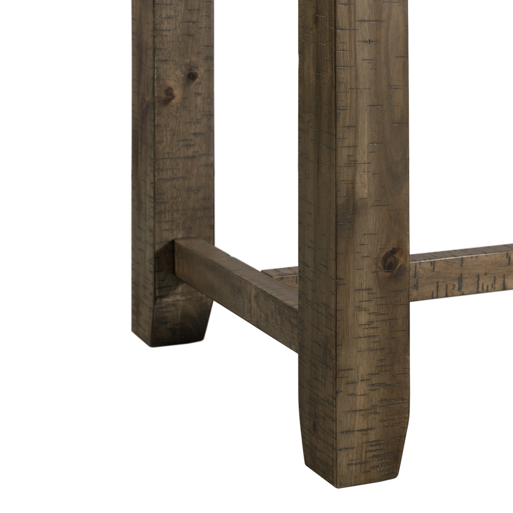 Stone Occasional Bar Table Single Pack Gray Finish (Table + Three Stools) - Tampa Furniture Outlet