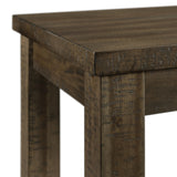 Stone Occasional Bar Table Single Pack Gray Finish (Table + Three Stools) - Tampa Furniture Outlet
