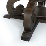 Stone Round Dining Table W/PU Base - Tampa Furniture Outlet