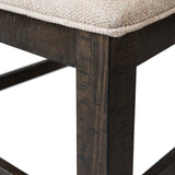 Stone Wooden Swirl Back Side Chair (2 Per Pack) - Tampa Furniture Outlet