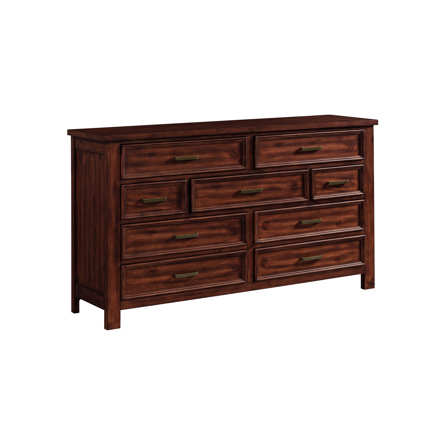 Sullivan 9-Drawer Dresser in Rich Cherry - Tampa Furniture Outlet