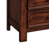 Sullivan 3-Drawer Nightstand in Rich Cherry