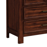 Sullivan Dresser and Mirror Set in Rich Cherry