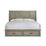 Sullivan King Storage Bed in Drift Grey