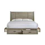Sullivan King Storage Bed in Drift Grey