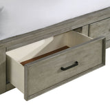 Sullivan King Storage Bed in Drift Grey