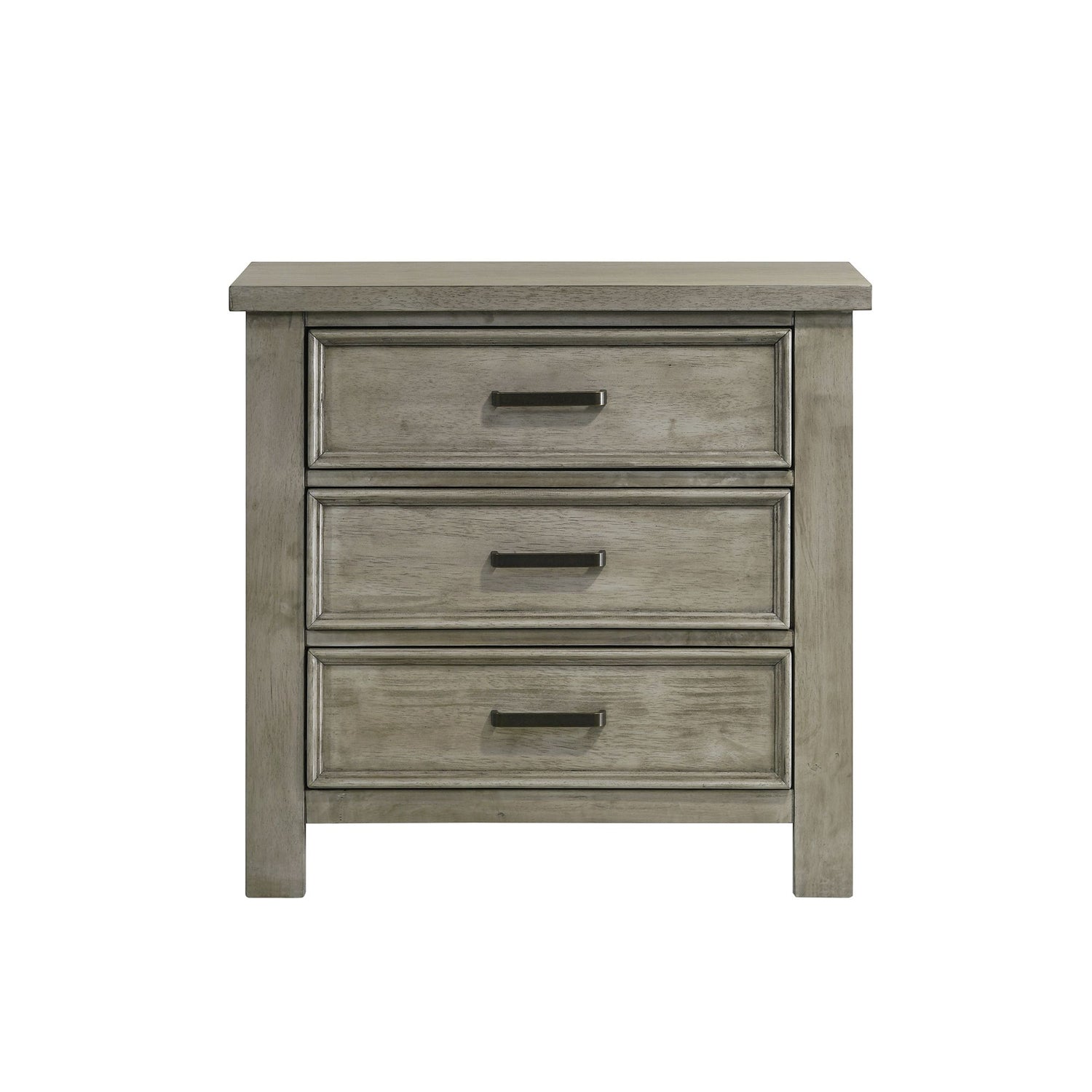 Sullivan 3-Drawer Nightstand in Drift Grey - Tampa Furniture Outlet