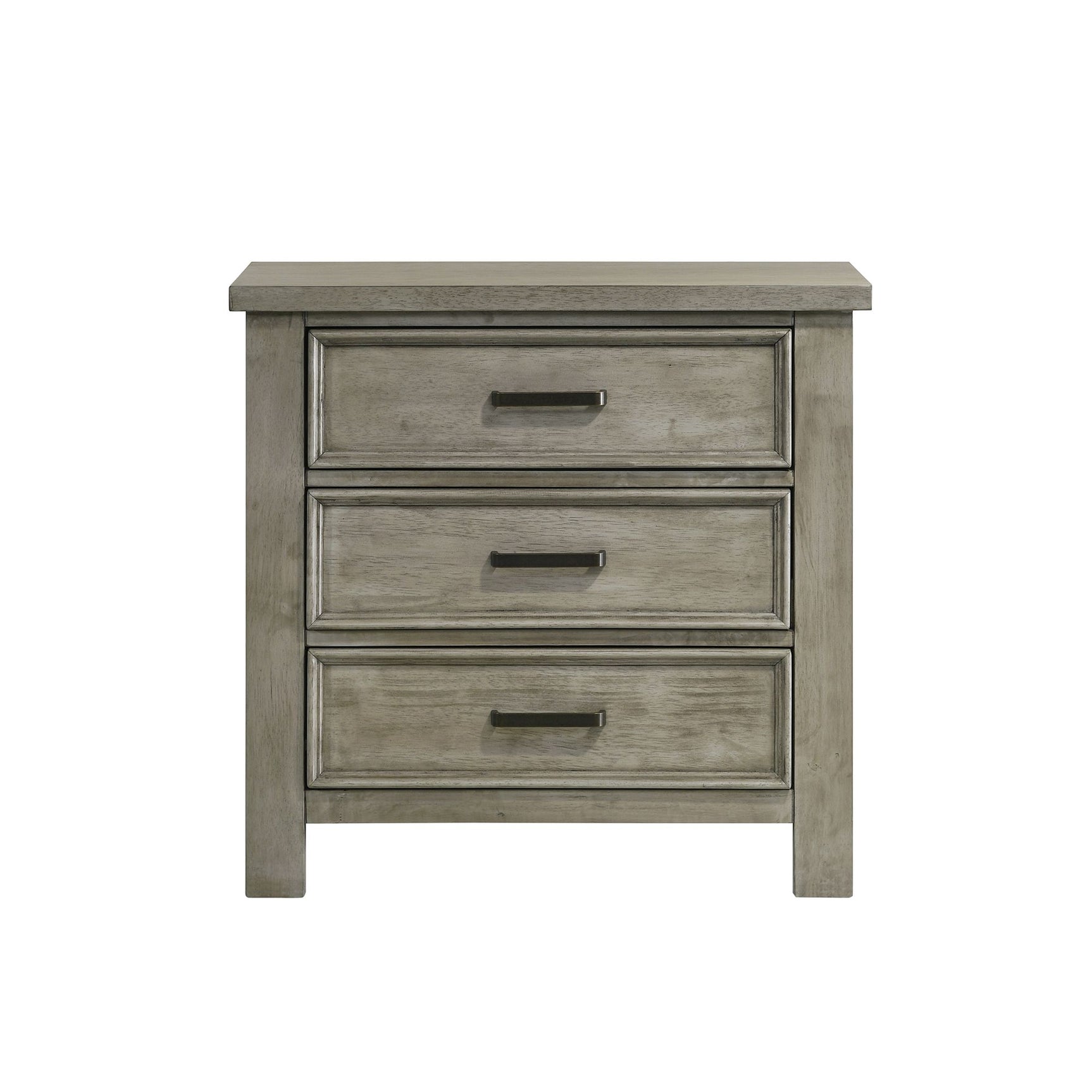 Sullivan 3-Drawer Nightstand in Drift Grey - Tampa Furniture Outlet