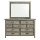 Sullivan Dresser & Mirror Set in Drift Grey - Tampa Furniture Outlet