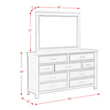 Sullivan Dresser & Mirror Set in Drift Grey - Tampa Furniture Outlet