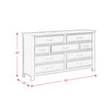 Sullivan 9-Drawer Dresser in Drift Grey - Tampa Furniture Outlet