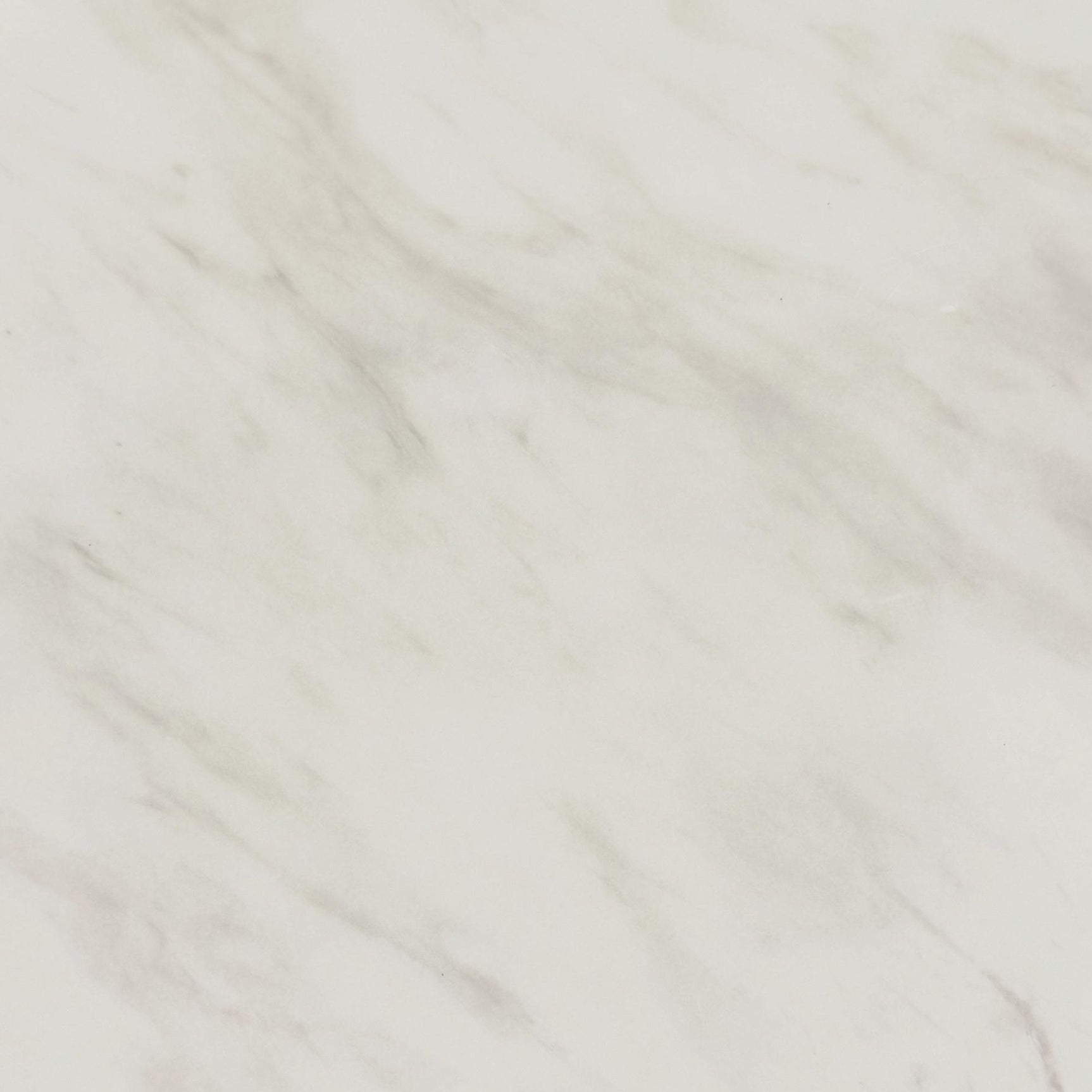 Sylvie Round End Table with White Faux Marble Top and Base in Natural