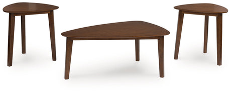 Tampa Furniture Outlet - Ashley Furniture - Lyncott Table (Set of 3) - Occasional Table Set (3/CN) / Brown - T135-13