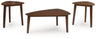 Tampa Furniture Outlet - Ashley Furniture - Lyncott Table (Set of 3) - Occasional Table Set (3/CN) / Brown - T135-13